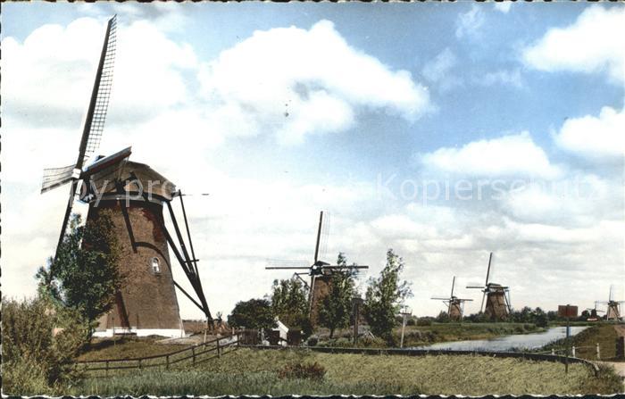 Kinderdijk Hollandse Molen Windmühlen