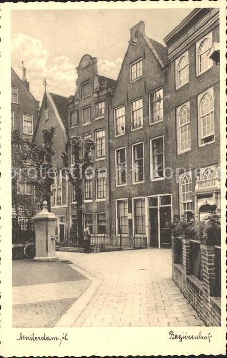 Amsterdam Niederlande Begijnenhof