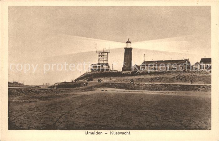 Ijmuiden Kustwacht Leuchtturm