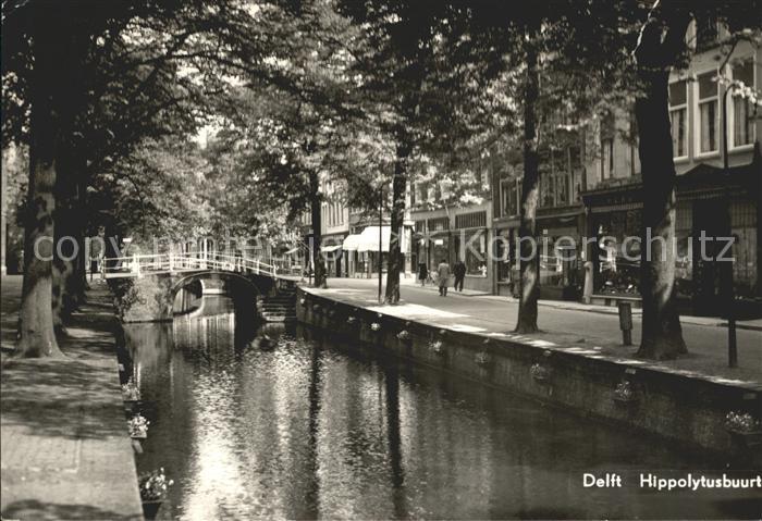 Delft Hippolytusbuurt Kanal