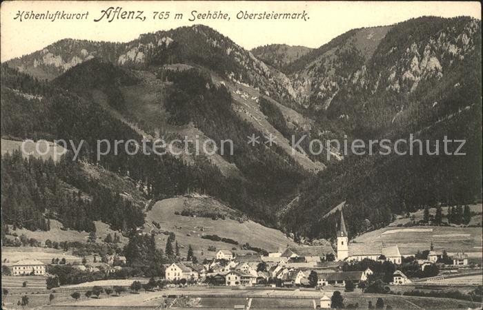 Aflenz Steiermark Gesamtansicht Hoehenluftkurort