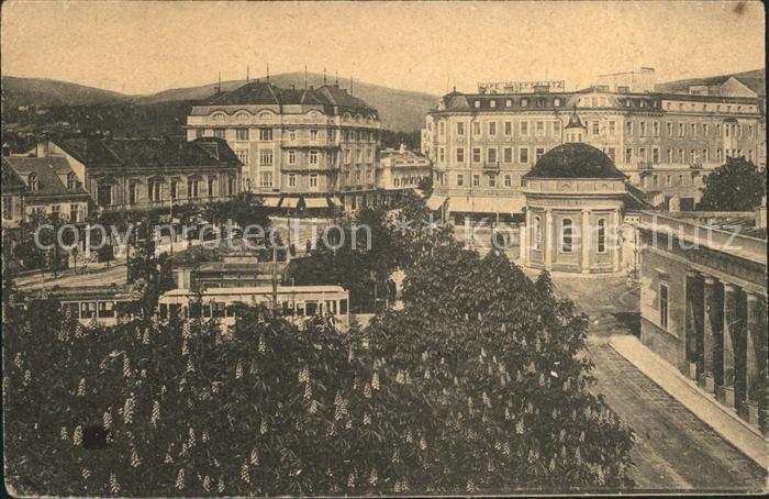 Baden Wien Josefsplatz Strassenbahn
