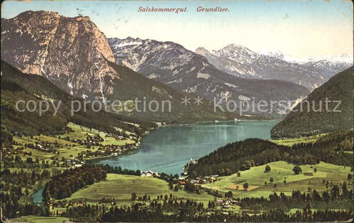 Grundlsee Steiermark Panorama Alpensee Salzkammergut