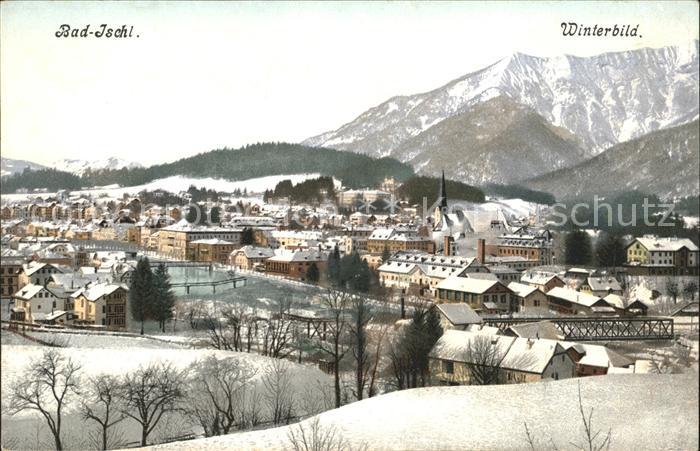 Bad Ischl Salzkammergut Winterbild