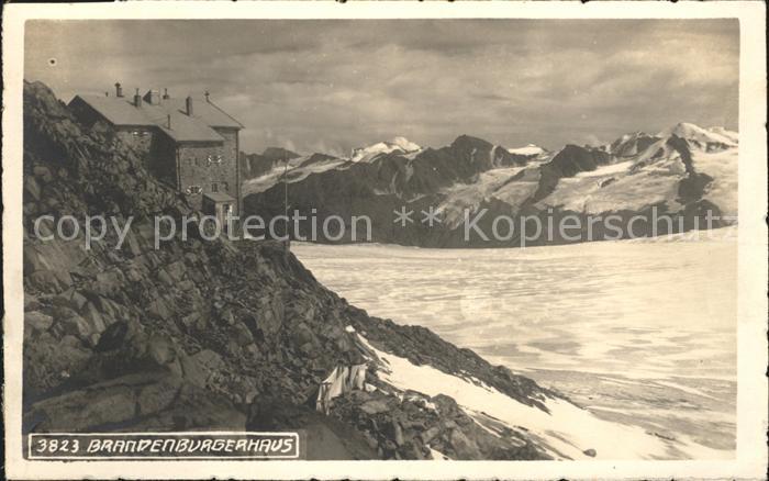 Brandenburgerhaus Schutzhuette Gletscher