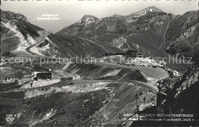 Fuscher Toerl Dr Franz Rehrl Haus Grossglockner Hochalpenstrasse