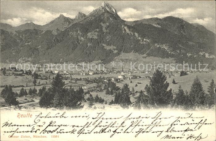 Reutte Tirol Panorama Alpen