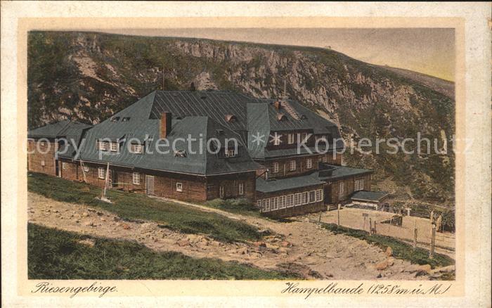 Riesengebirge Krkonose Karkonosze Hampelbaude