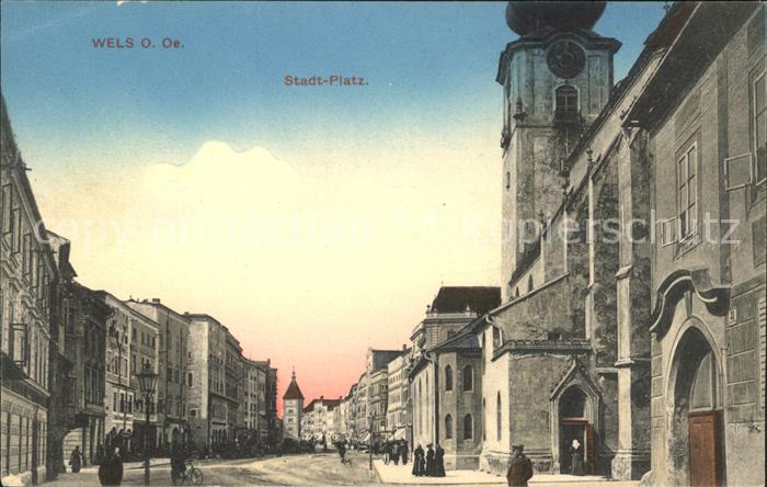Wels Oberoesterreich Stadtplatz