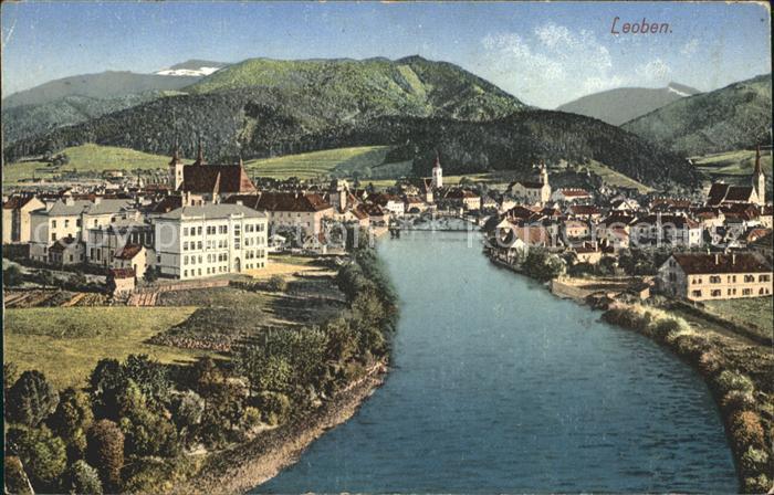 Leoben Partie an der Mur