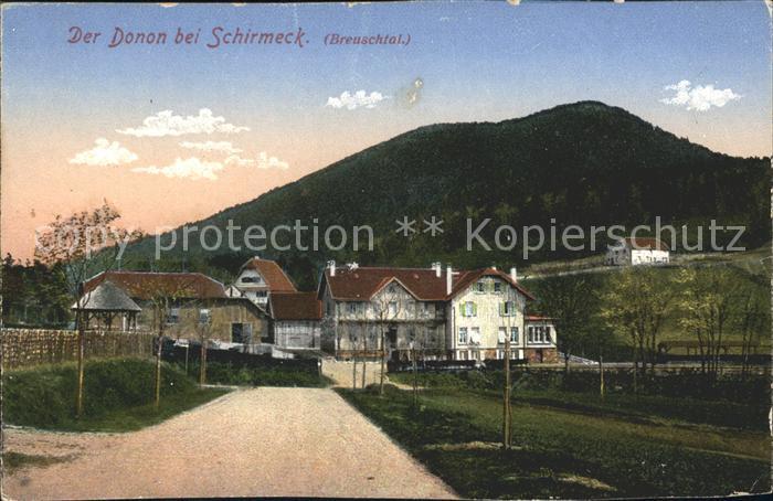 Schirmeck Ortsstrasse Donon Breuschtal