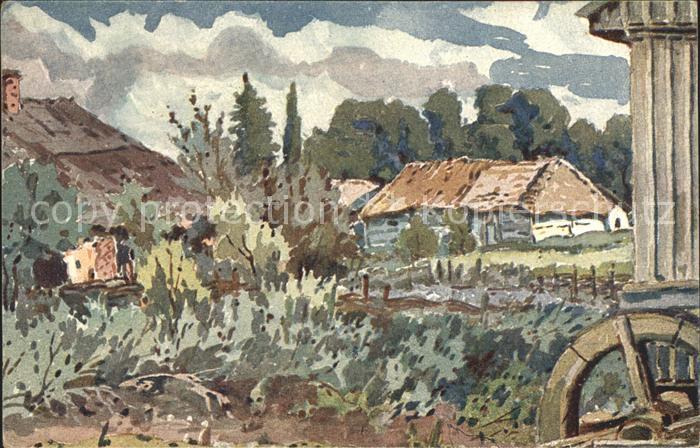 Ukraine Bilder aus Wolhynien Kuenstlerkarte Nr 3982 Serie 172