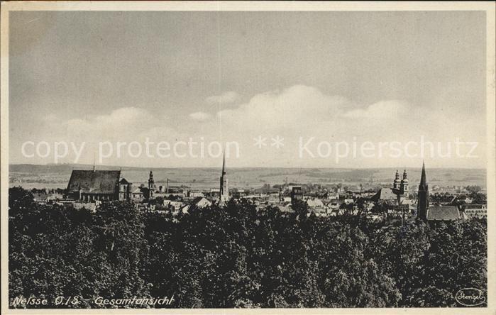 Neisse Oberschlesien Gesamtansicht