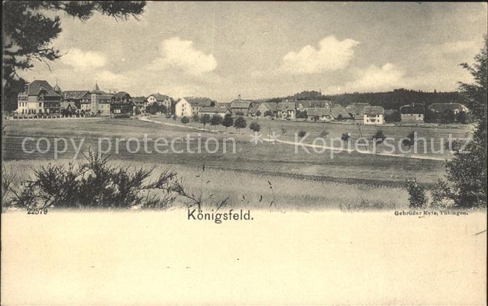 Koenigsfeld Schwarzwald Gesamtansicht