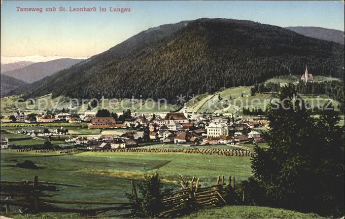 Tamsweg Lungau und St Leonhard Panorama