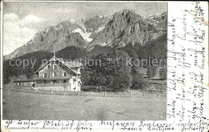 Ramsau Berchtesgaden Ramsauhof Alpen