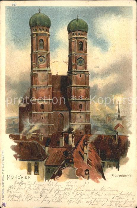 Muenchen Bayern Frauenkirche