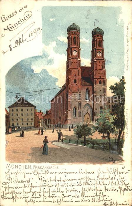 Muenchen Bayern Frauenkirche