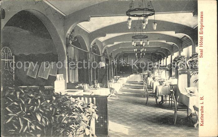 Karlsruhe Saal Hotel Erbprinzen