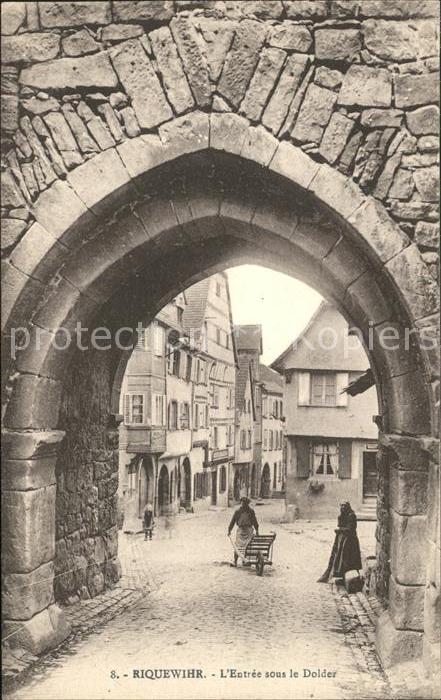 Riquewihr Haut Rhin Entree sous le Dolder