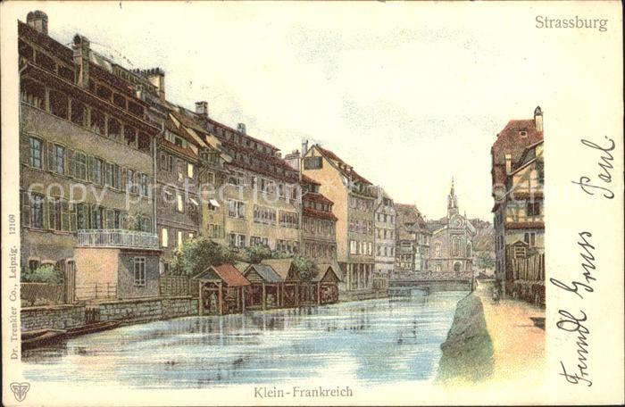 Strassburg Elsass Klein Frankreich
