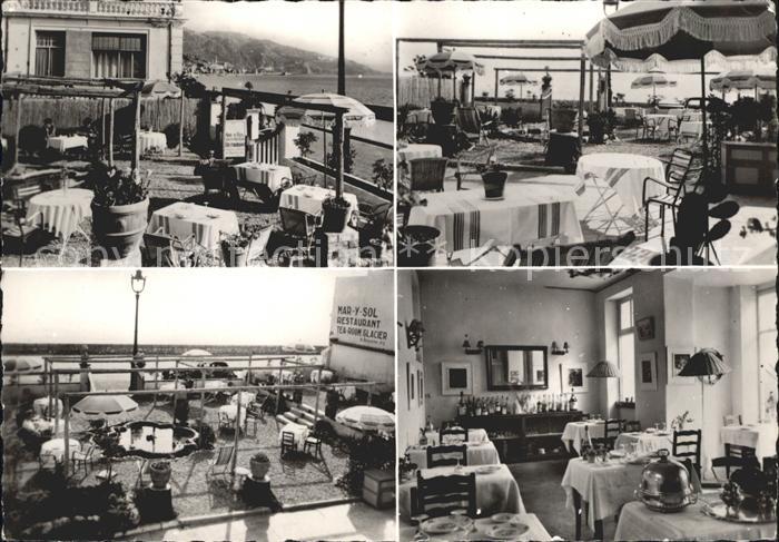 Menton Alpes Maritimes Hotel Pension Mar y Sol