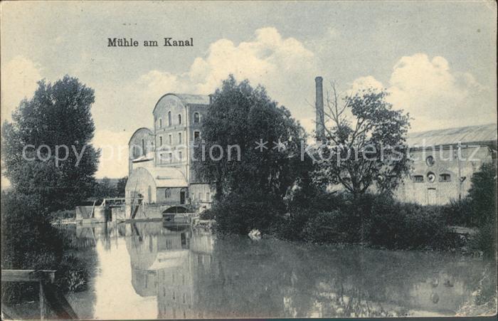 BERLIN  CITY Muehle am Kanal