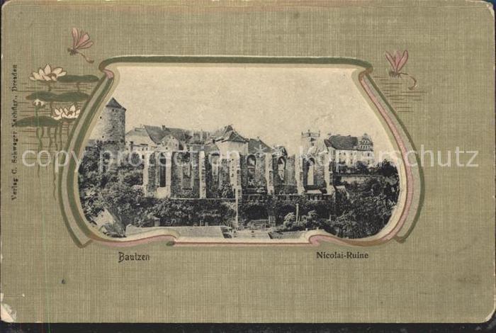 Bautzen Sachsen Nicolai Ruine
