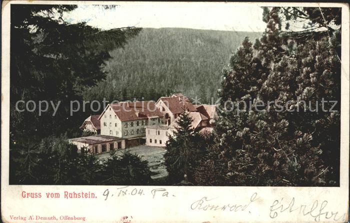 Baiersbronn Schwarzwald Ruhestein
