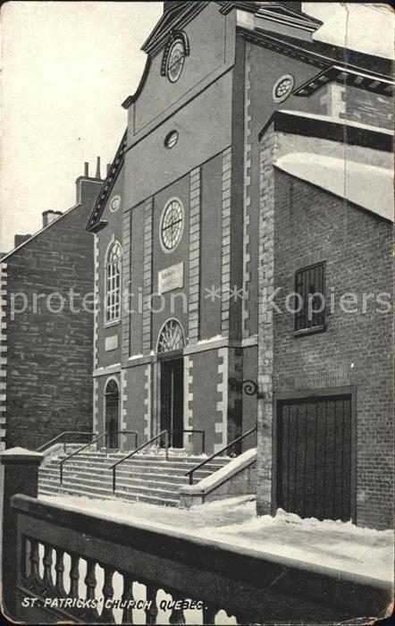 Quebec St Patricks Church