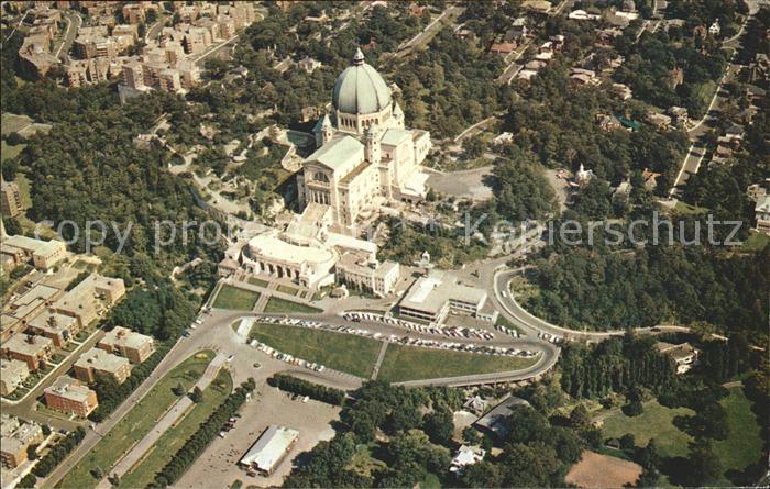 Montreal Quebec St Joseph Oratory aerial view