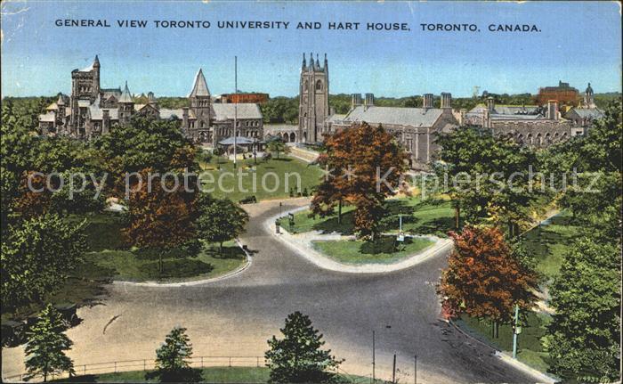 Toronto Canada University and Hart House