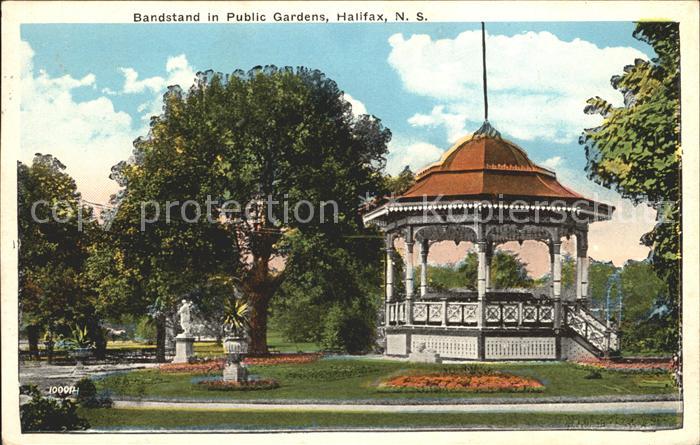 Halifax Nova Scotia Bandstand in Public Gardens