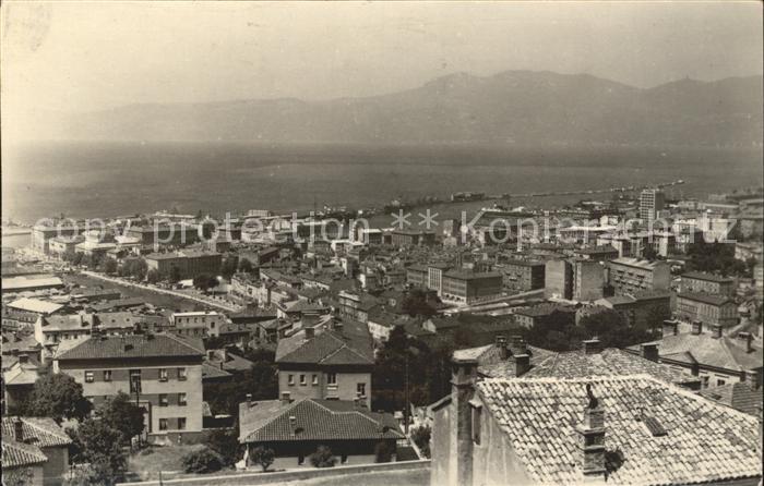 Rijeka Fiume Meerblick Hafen