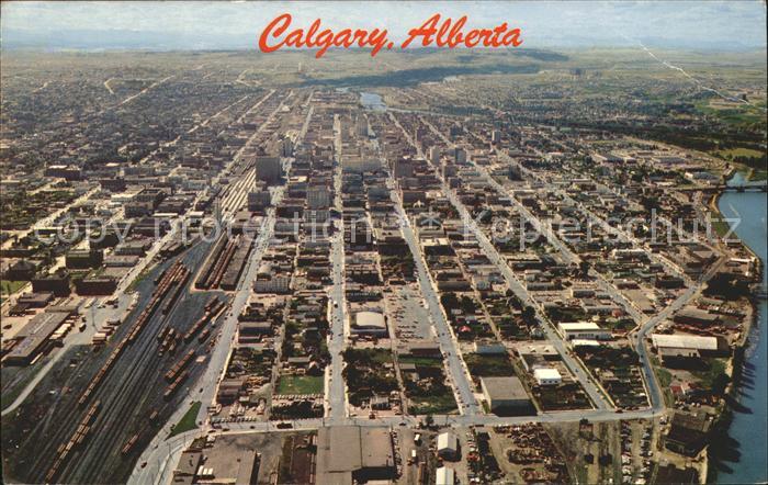Calgary Aerial view