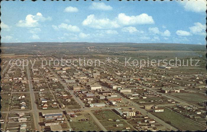 Fort St John Aerial view