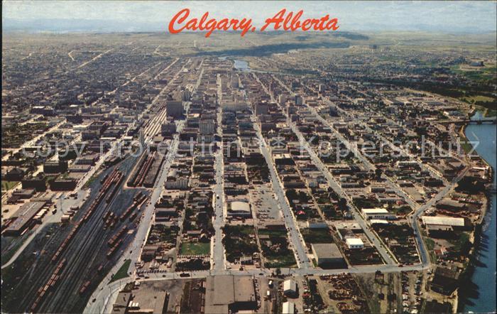 Calgary Aerial view