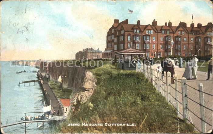 Margate UK Cliftonville Coast Promenade