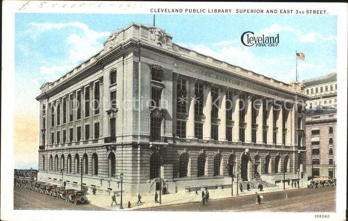 Cleveland Ohio Public Library Superior and East 3rd Street