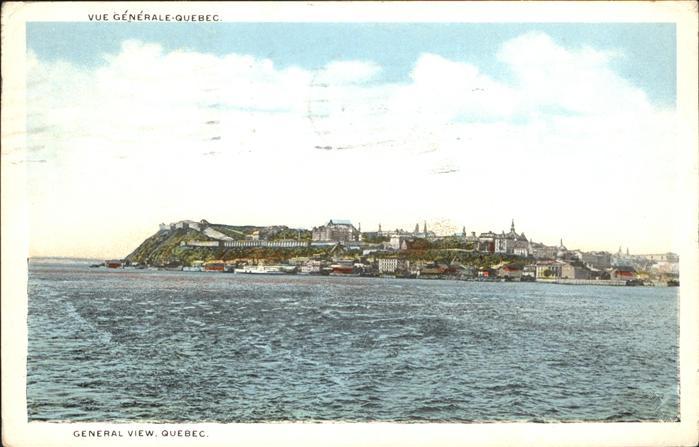 Quebec Vue generale