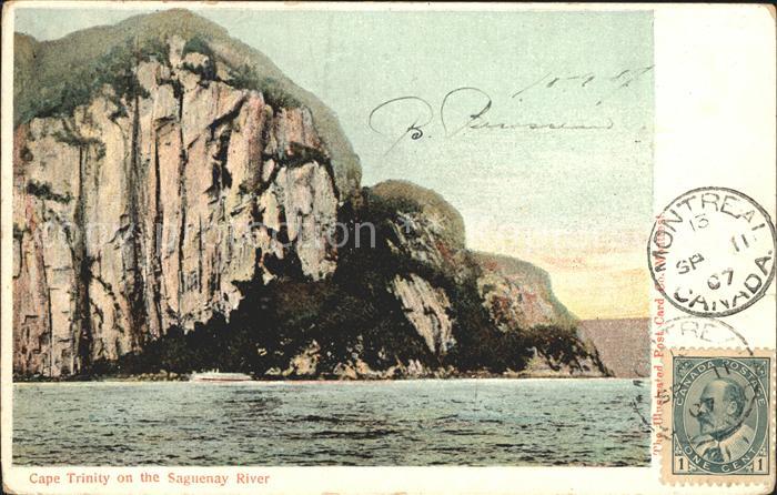 Montreal Quebec Cape Trinity on the Saguenay River