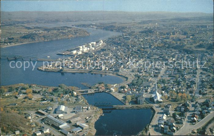 Chicoutimi La Reine du Saguenay vue aerienne