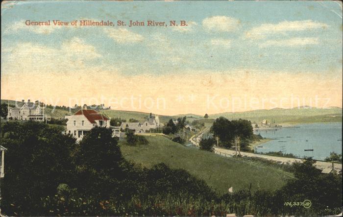 Hillendale General view St John River