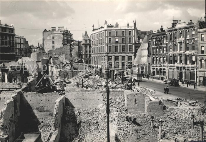 London High Holborn Truemmer Ruinen