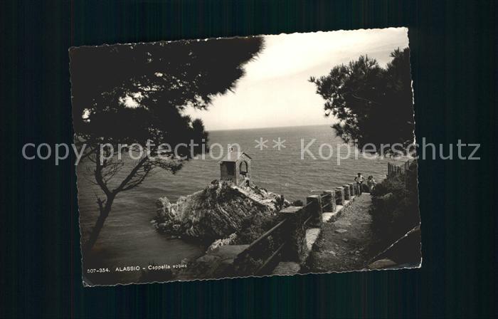 ALAssIO Savona Liguria IT Cappella votiva Kapelle Kueste