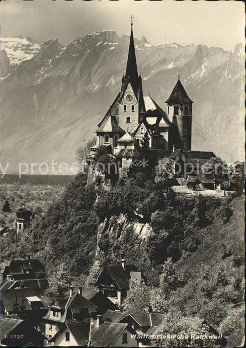 Rankweil Vorarlberg Wallfahrtskirche Alpen