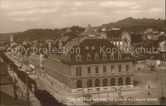 La Chaux-de-Fonds La Poste Avenue Leopold Robert