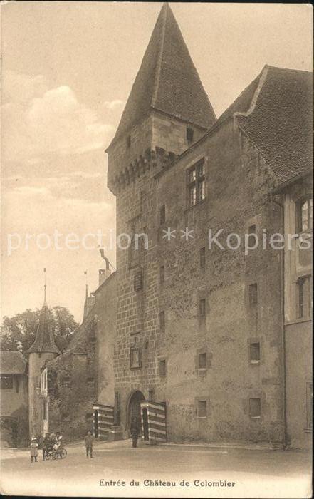 Colombier NE Entree du Chateau