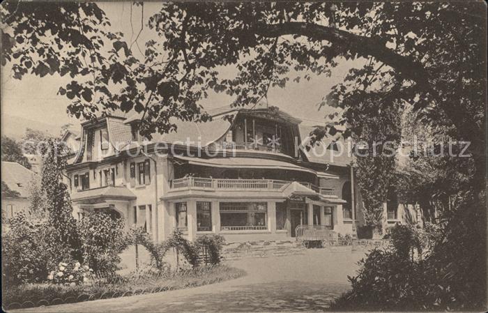 Neuchatel NE Chalet de la Promenade La Rotonde Cafe Restaurant