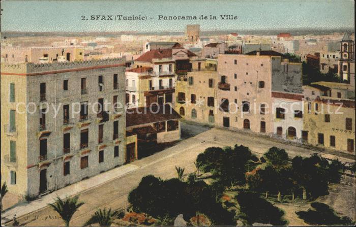 Sfax Tunesie Panorama de la Ville